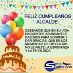 Lee más sobre el artículo FELIZ CUMPLEAÑOS ALCALDE