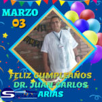 Lee más sobre el artículo FELIZ CUMPLEAÑOS DR. JUAN CARLOS ARIAS