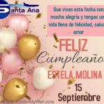 Lee más sobre el artículo FELIZ CUMPLEAÑOS ESTELA MOLINA