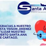 Lee más sobre el artículo INFINITAS GRACIAS A NUESTRO GRAN ARTISTA YEISON JIMENEZ POR UTILIZAR NUESTRO AEROPUERTO SANTA ANA DE CARTAGO.